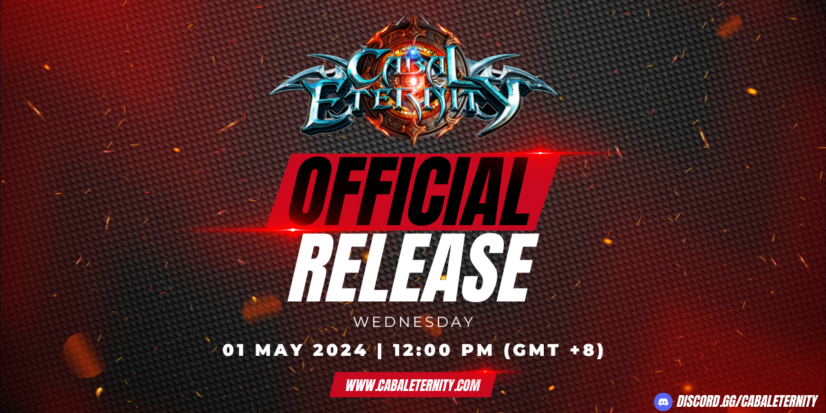 MARK YOUR CALENDARS: CABAL ETERNITY OFFICIAL RELEASE ON MAY 1ST, 2024!